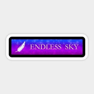 ENDLESS SKY Feather Sticker